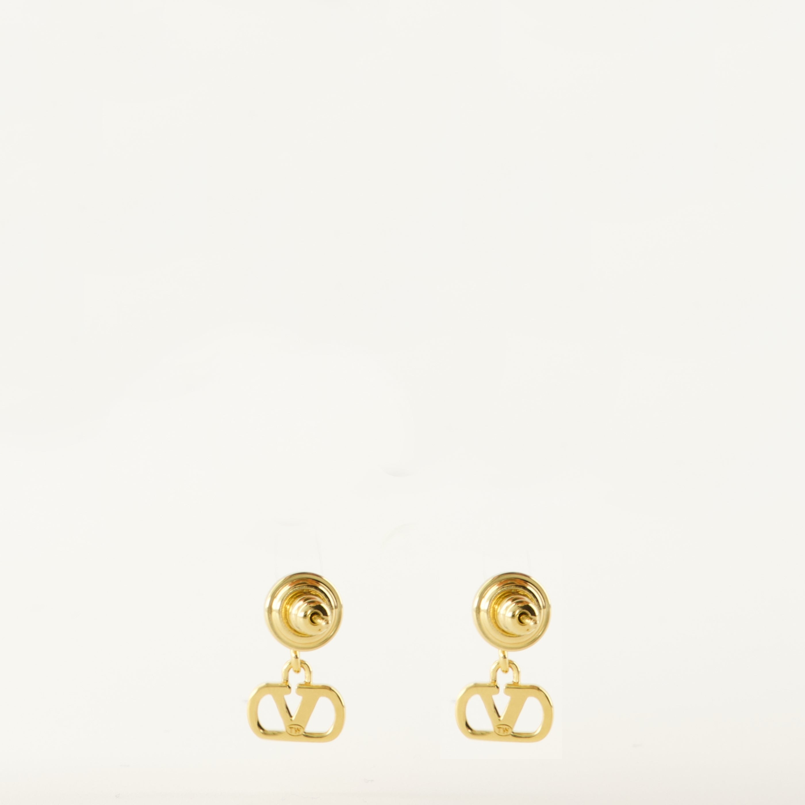 Vlogo Earrings with Beads