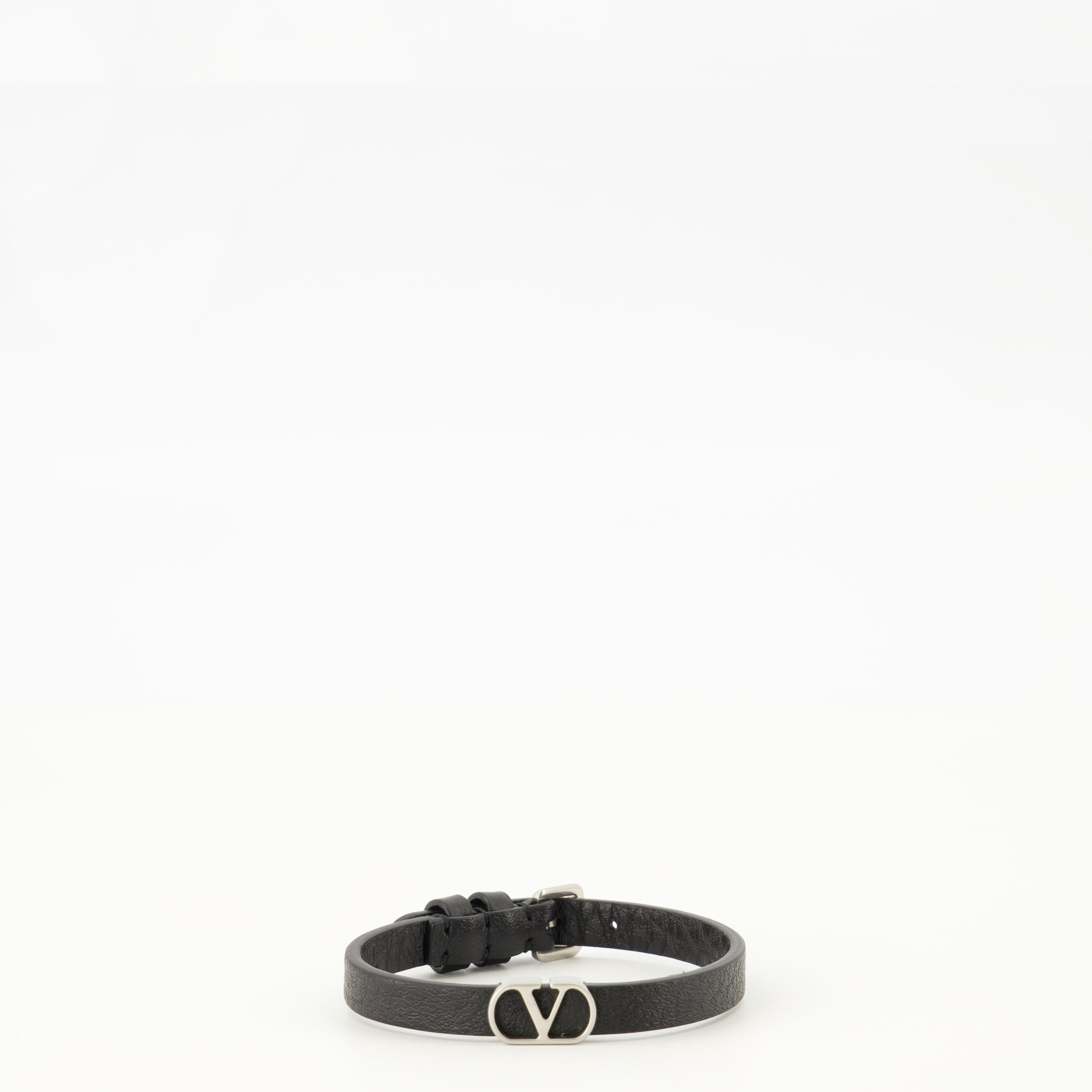 Vlogo Leather Bracelet