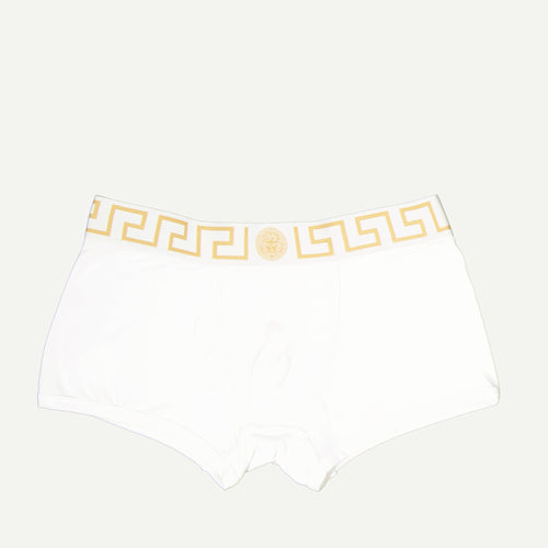 White Medusa Greca Boxer Briefs