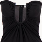 Image of Black Strapless Dress by Christopher Esber for Women - Season Autumn-Winter 2025 - Product detail view 2