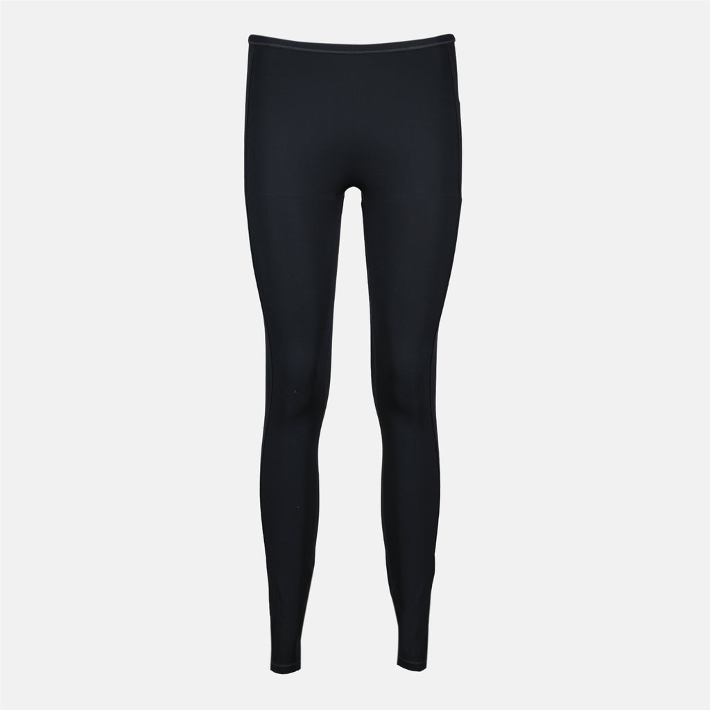 Image of Black Nylon Leggings by Diesel for Women - Season Spring-Summer 2026 - Front View