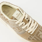 Imagem dos Fendi Match Platform Sneakers de Fendi para Mulheres - Temporada Primavera-Verão 2025 - Vista Detalhe Superior
