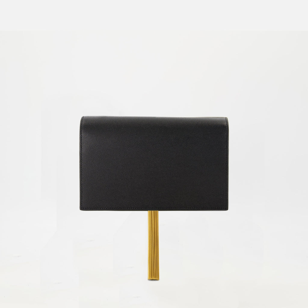 Kate Chain Bag, Black Leather Bag, Women's Accessories, Designer Handbag, Saint Laurent Style