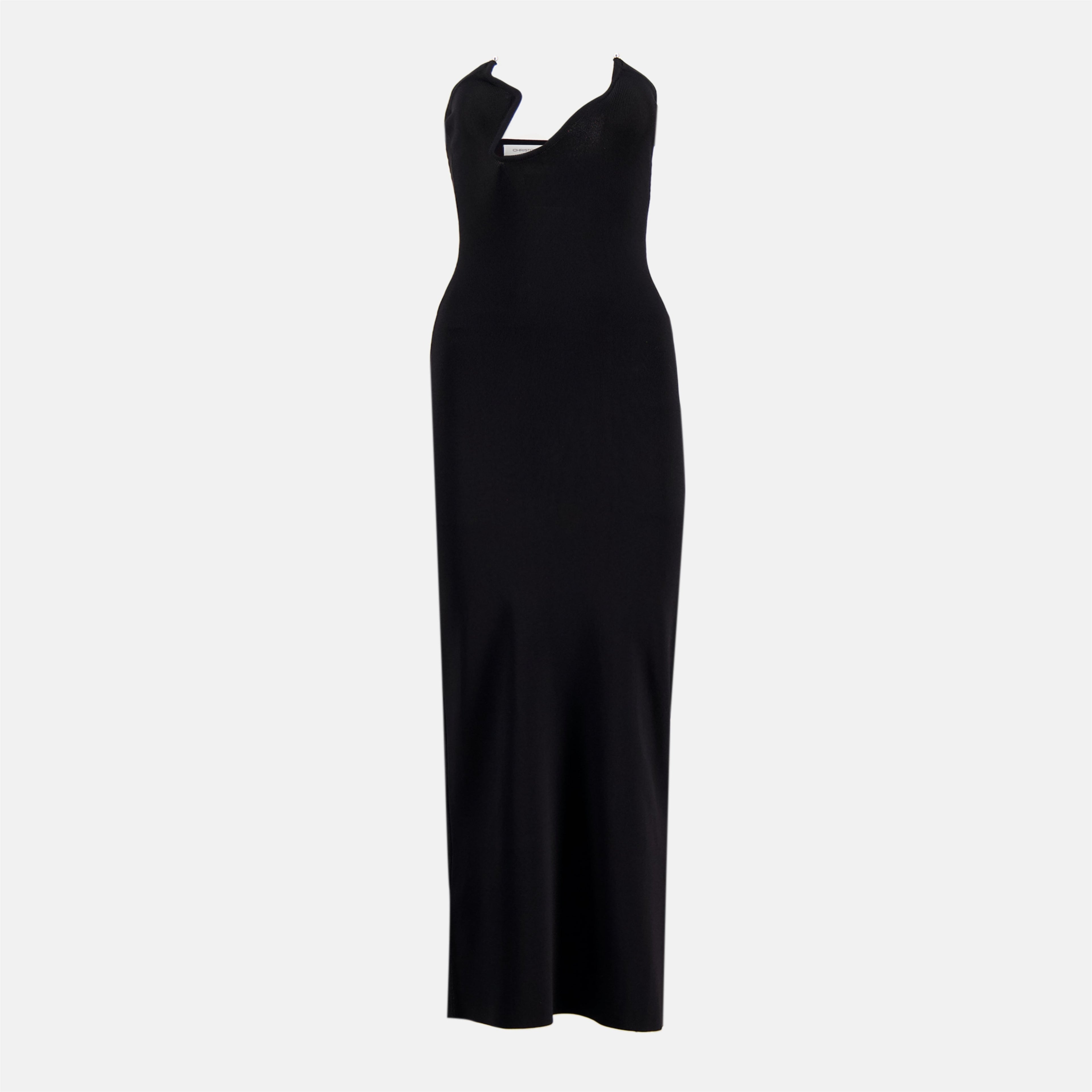 Image of Odessa Black Dress by Christopher Esber for Women - Season Spring-Summer 2026 - Front View