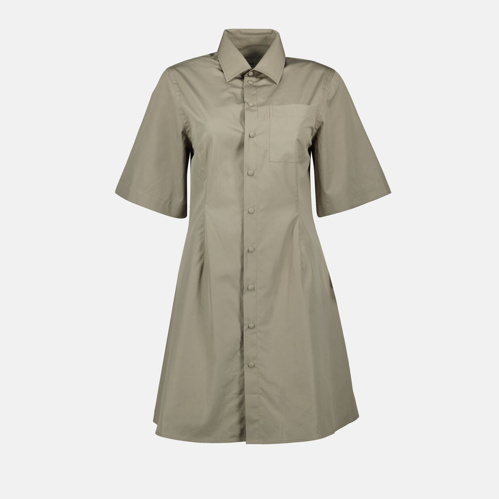 Vestido Camisa de Algodón