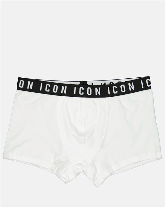 Dsquared2, Icon Boxer, white, men's underwear, fall-winter 2022