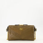Imagem do Petit Sac Panthea Marron de Valentino Garavani para Mulheres - Temporada Primavera-Verão 2026 - Vista Frontal