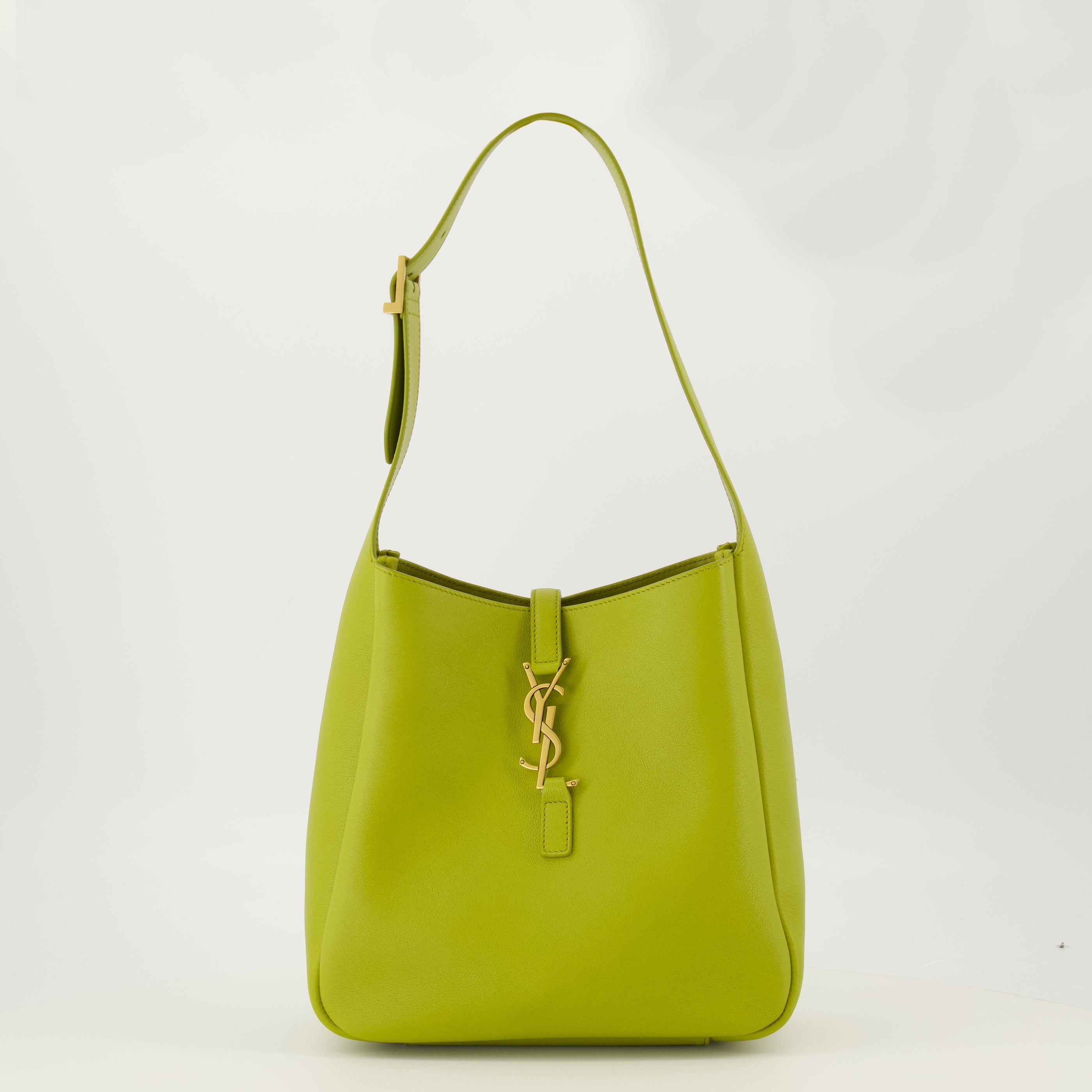 Le 5 à 7 Petit Sac en Cuir Vert