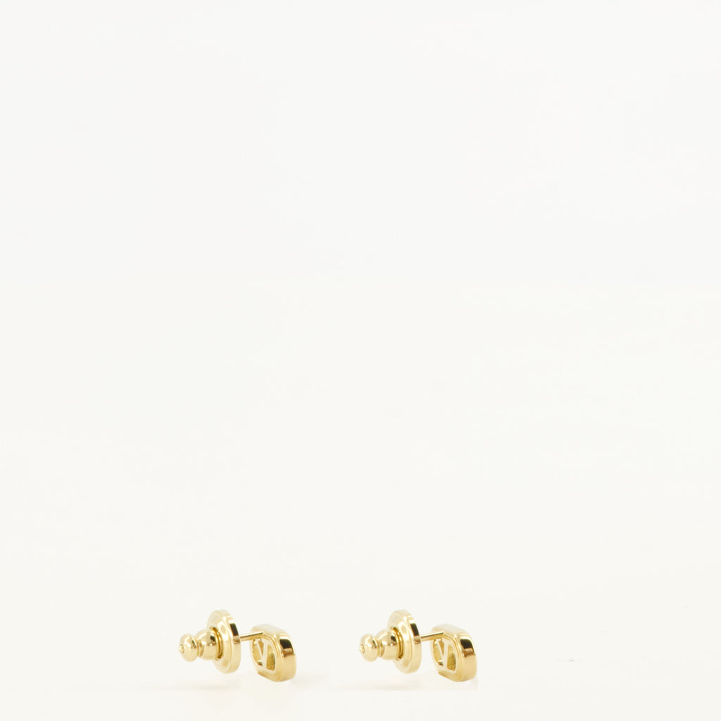Ovalette ゴールドトーン ピアス