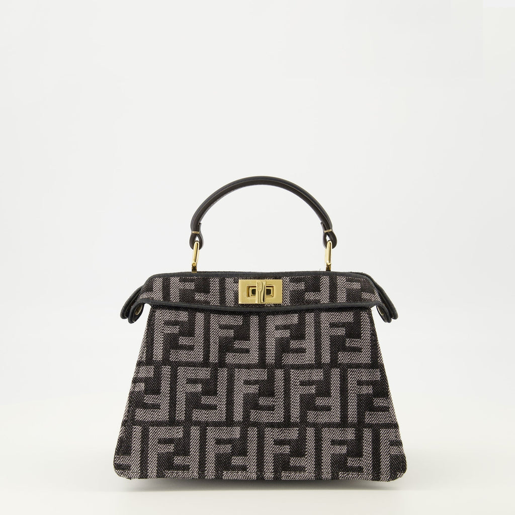 Fendi Peekabbo Nano, denim bag, luxury accessories, designer handbags, Autumn Winter 2025