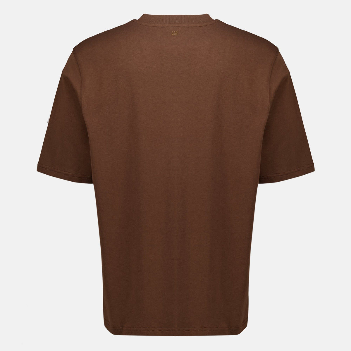 T-Shirt en Coton Marron