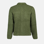 sherpa jacket, P. Cameron, K-Way jacket, green jacket, Autumn-Winter fashion