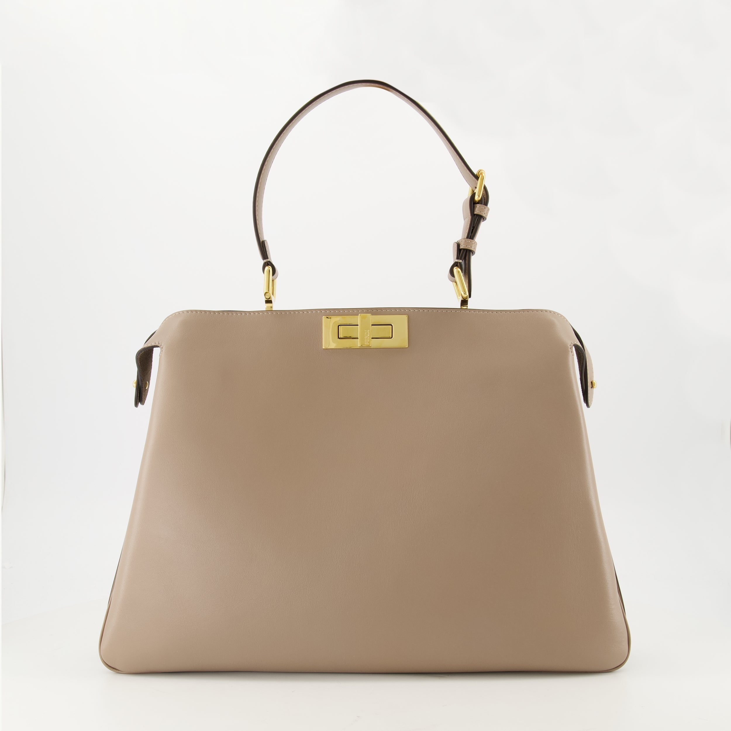 Peekaboo Soft Handbag, Fendi Handbag, Beige Handbag, Luxury Handbag, Designer Accessories