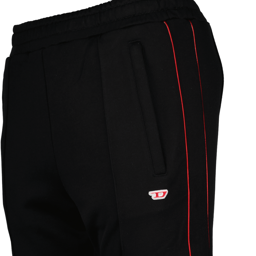 P-Zamper-D Pantalon de Jogging en Coton Noir