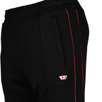 P-Zamper-D Pantalon de Jogging en Coton Noir