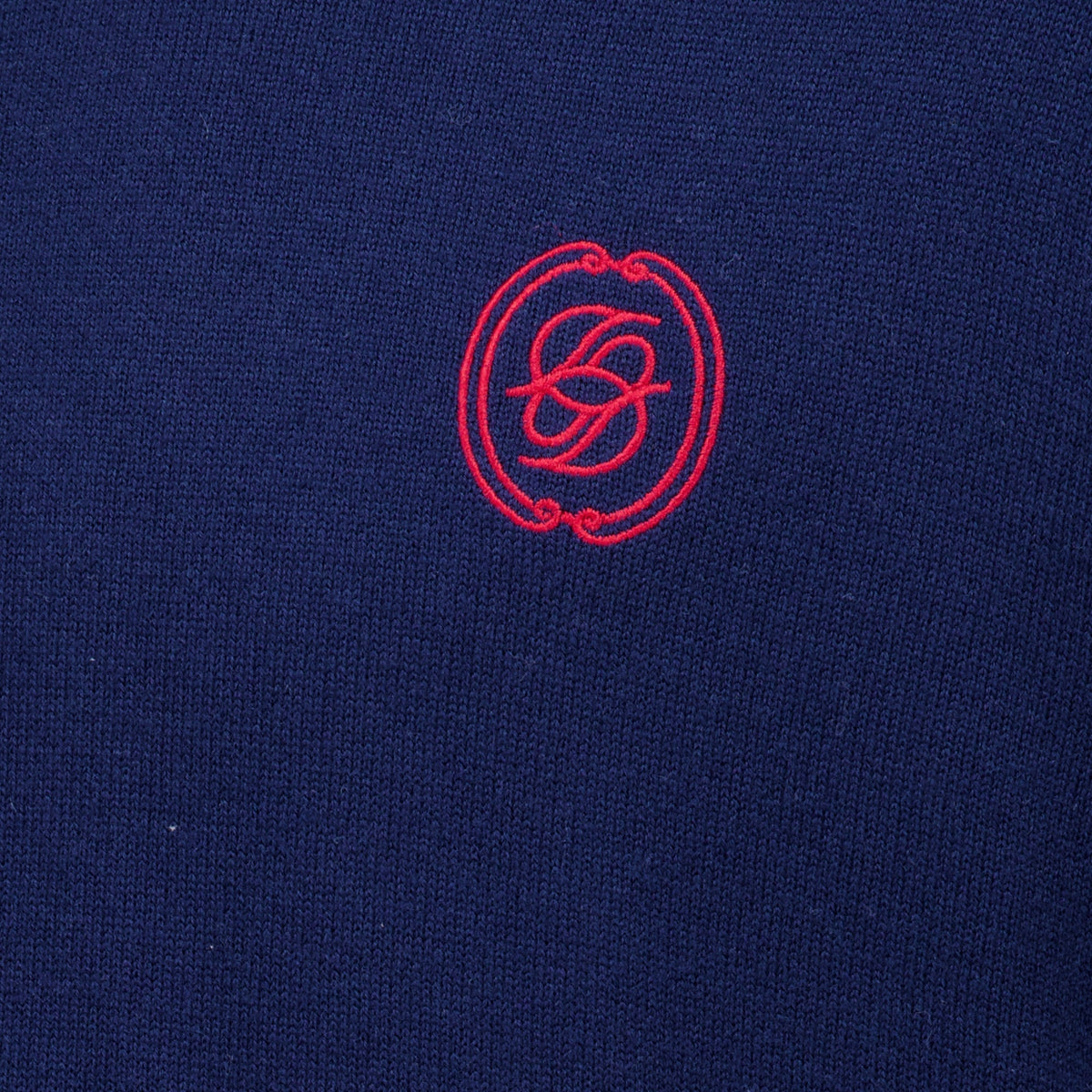 Jersey de lana D Miror azul marino