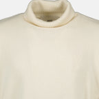 Image of Ami de coeur Roll Neck Sweater by Ami PARIS for Women - Season Fall - Winter 2025 - Product detail view 2