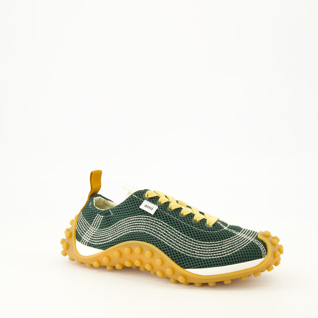 Zapatillas Mirage de malla verde