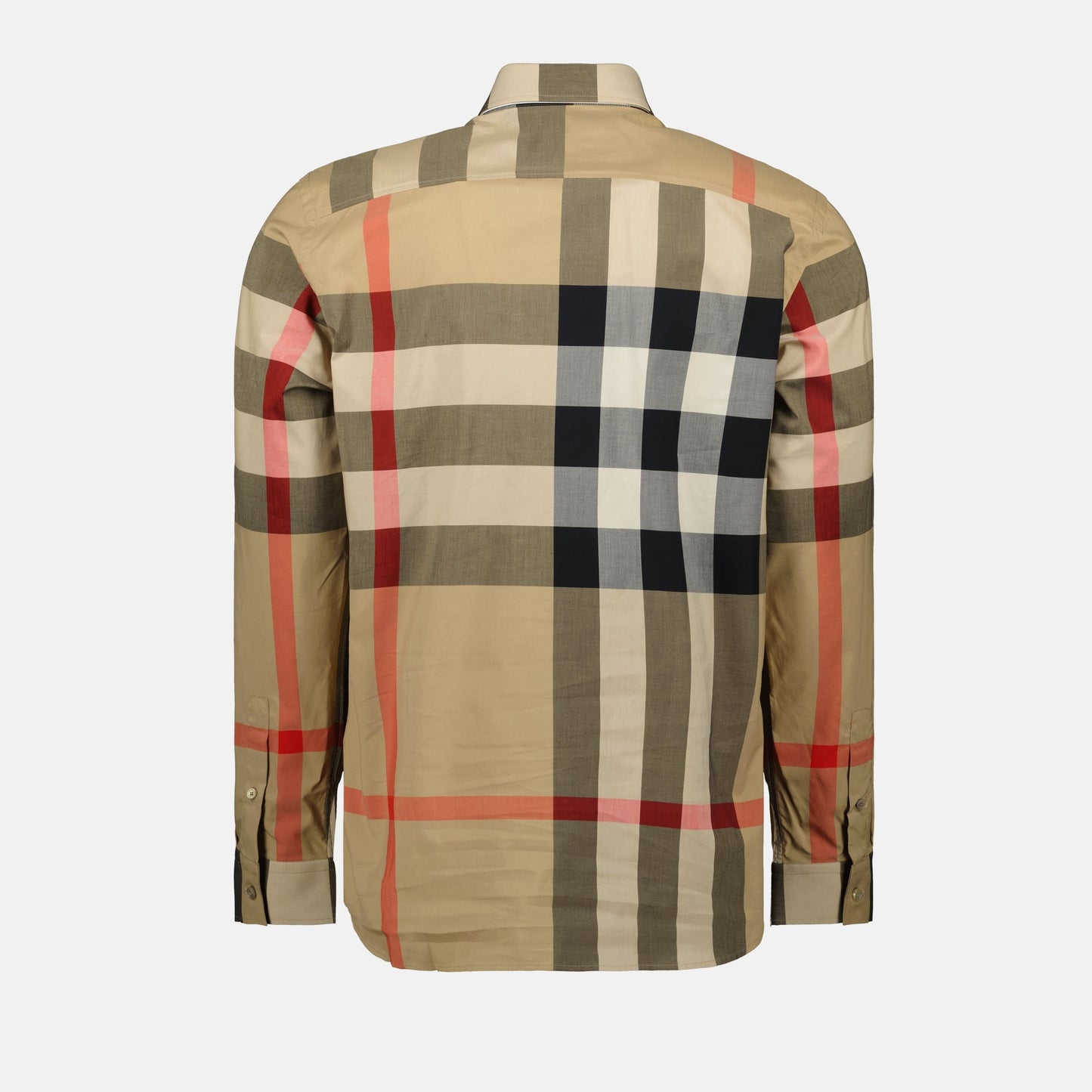 check shirt, Burberry fashion, cotton shirt, vintage check, stylish men’s clothing