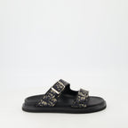 Dior sandals, Aqua Oblique, men's sandals, designer footwear, luxury sandals