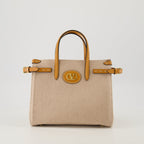 Antibes Canvas Bag, Valentino Garavani bags, beige shoulder bag, luxury handbag, designer canvas bags