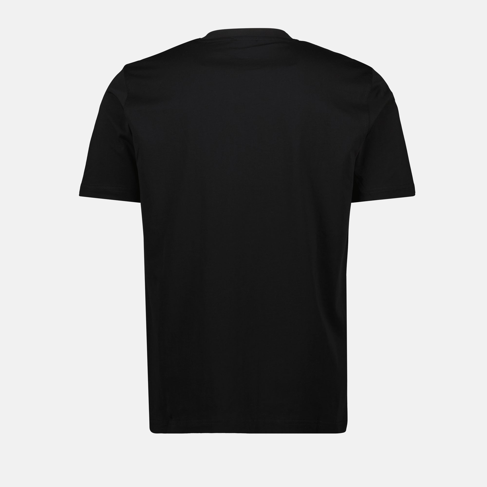 Diesel T-shirt, black T-shirt, Oval D logo, cotton tee, men's contemporary wear