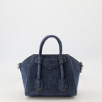 denim bag, Givenchy Antigona Toy, designer handbag, everyday bag, chic accessory