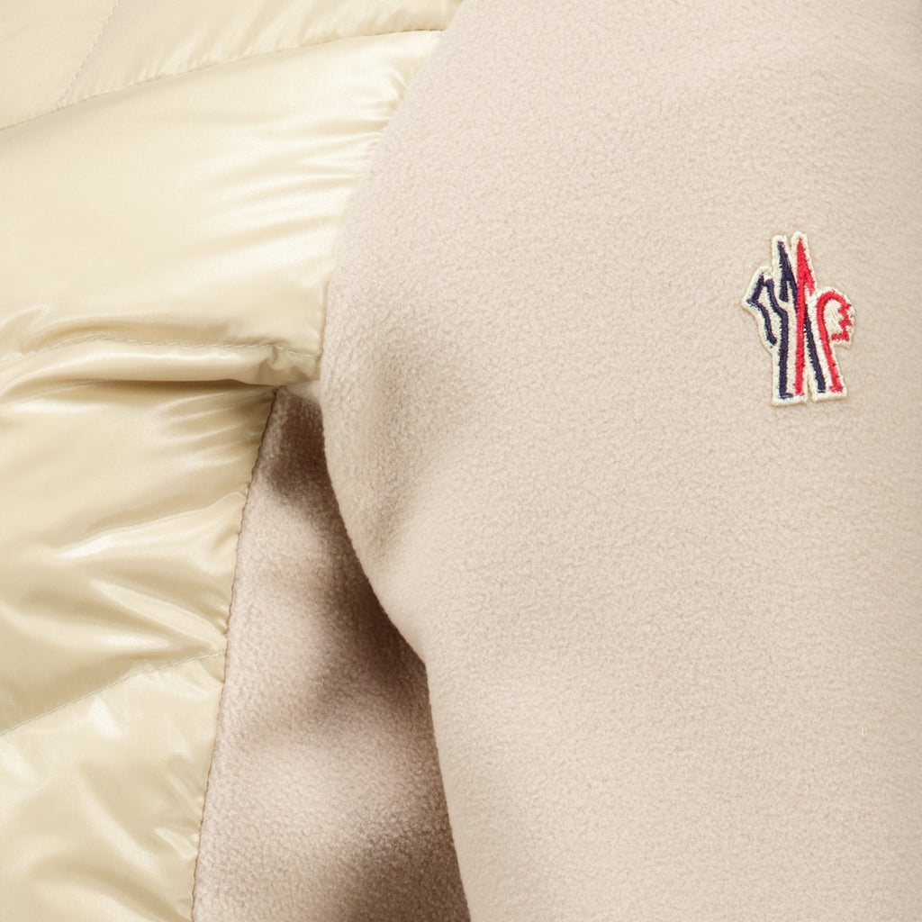 Giacca da sci imbottita beige