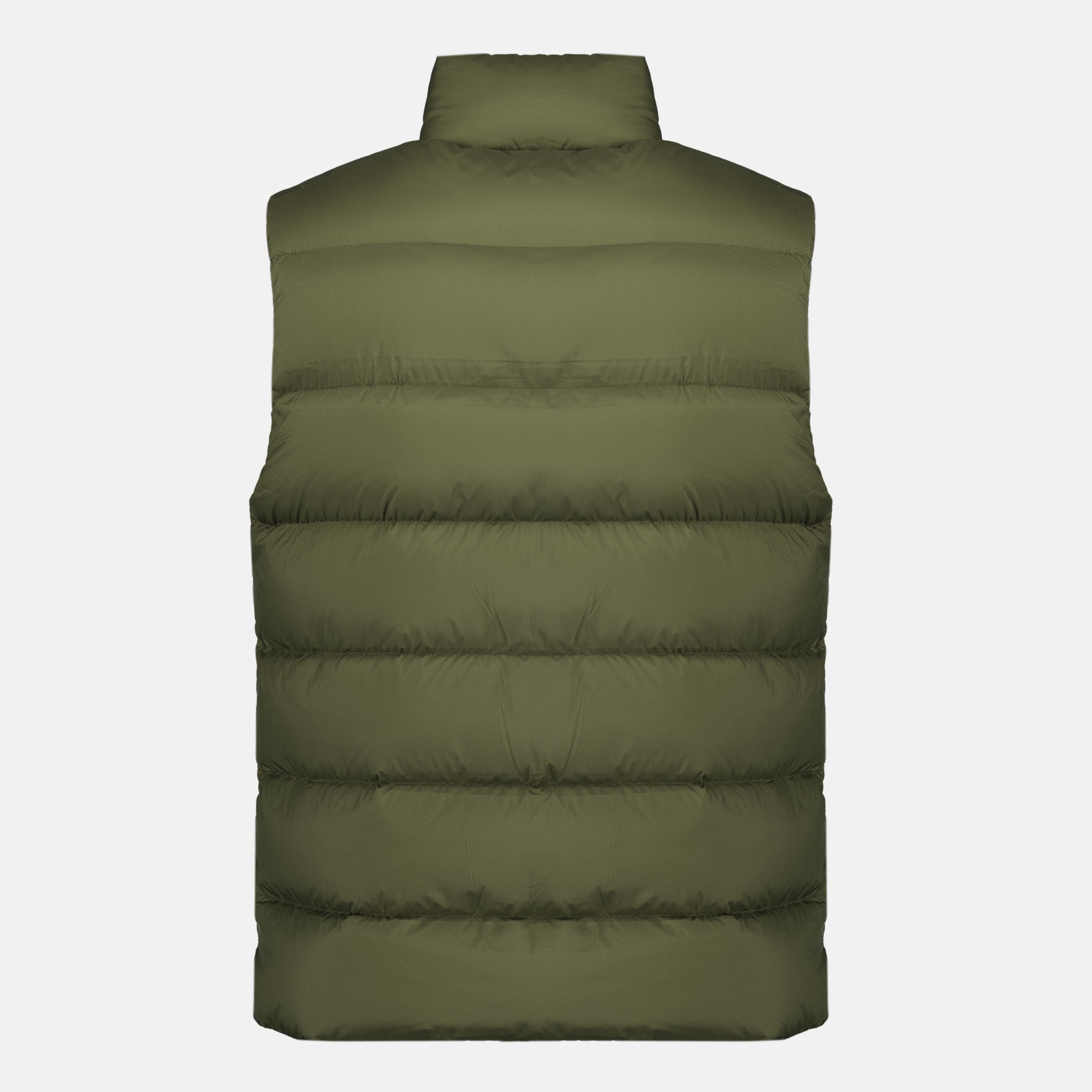 Tibb Kaki Sleeveless Puffer Vest