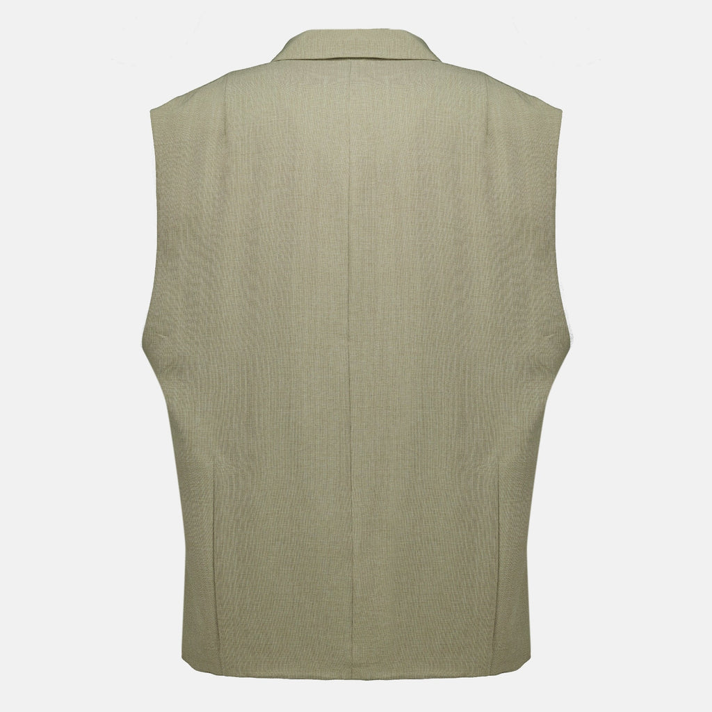 Sleeveless Tailored Jacket
