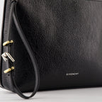 Givenchy, leather pouch, luxury accessories, Autumn-Winter 2024, elegant black clutch