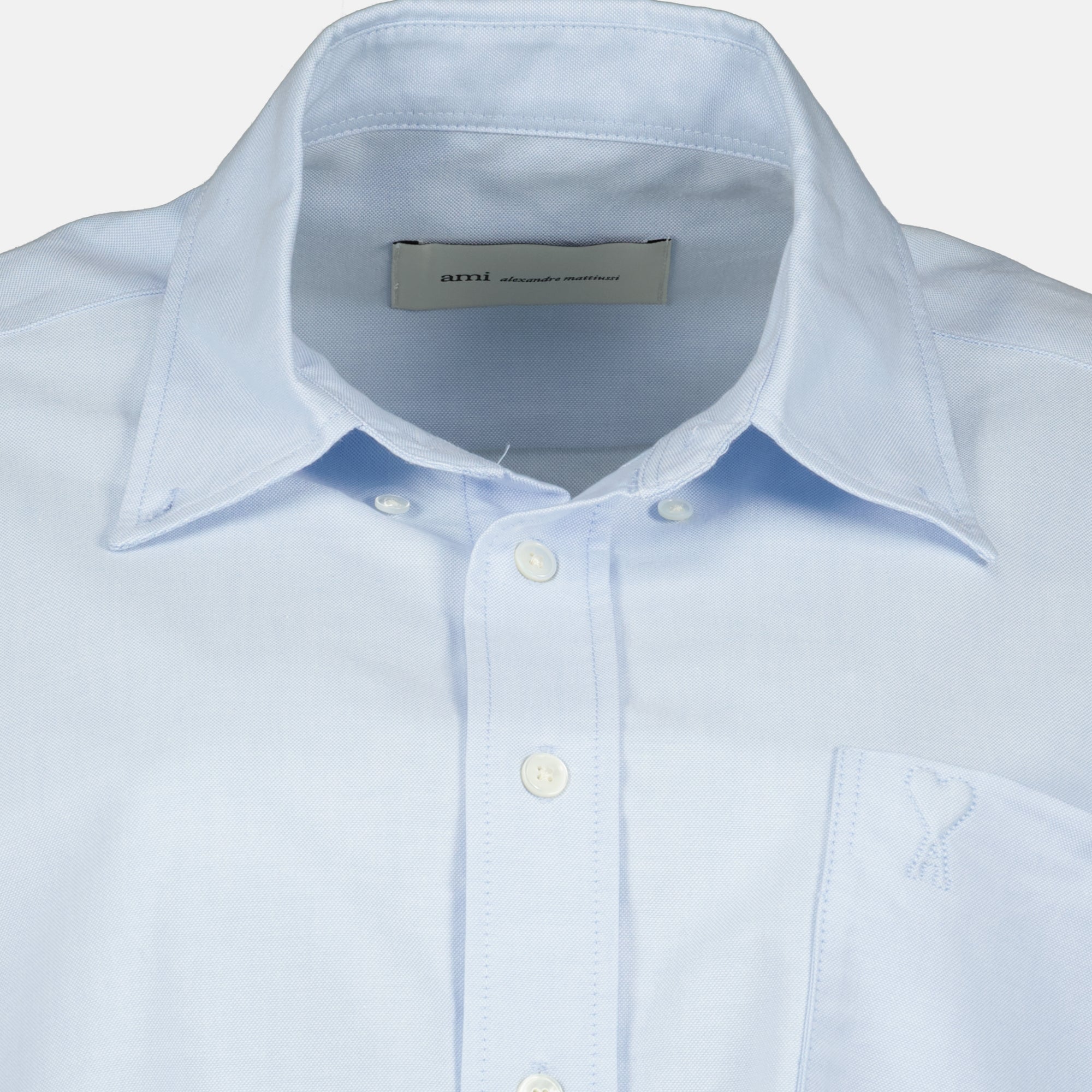 Bilde av Ami de Coeur Crop Shirt av Ami PARIS for kvinner - Sesong Vår-Sommer 2026 - Produktdetaljvisning 3