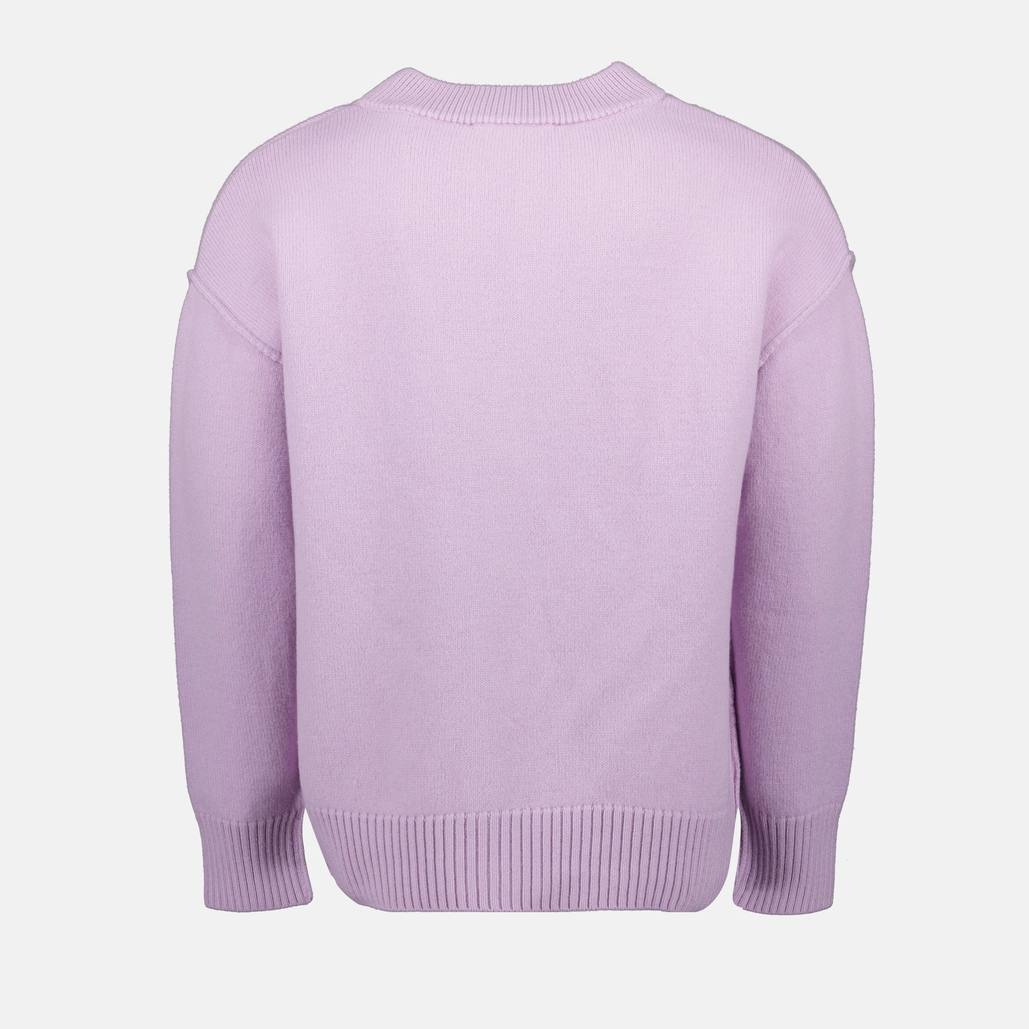 cardigan, wool cardigan, Ami de coeur, violet cardigan, Spring-Summer 2025