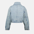 denim jacket, Iro, Depsie, cropped jacket, women's fashion