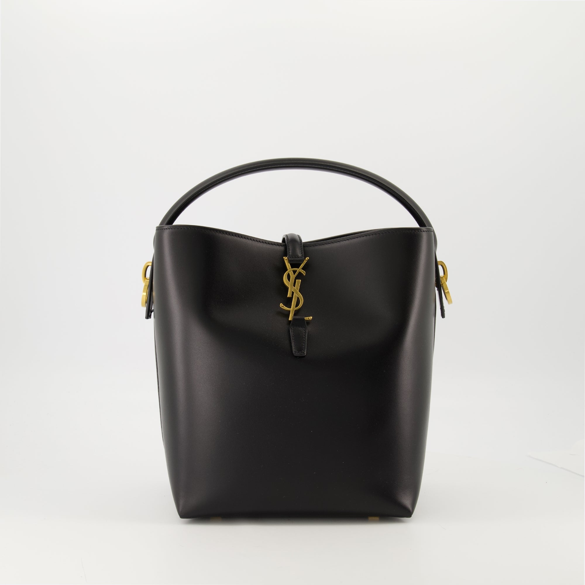 Sac le 37, Saint Laurent bag, black leather handbag, luxury accessories, smooth calfskin