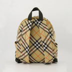 Burberry Backpack, Check Beige Backpack, Designer Accessories, Stylish Backpack, Vintage Design Backpack