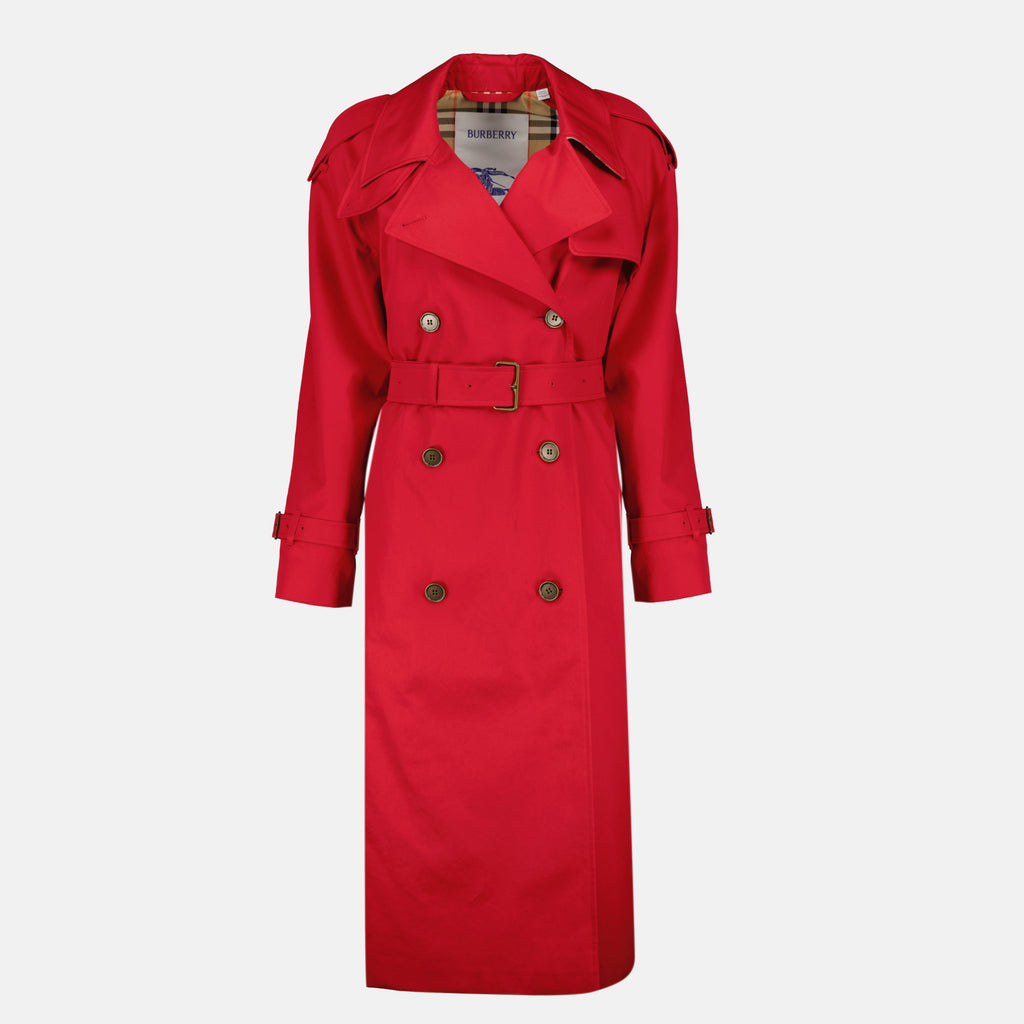 Burberry trench coat, Castleford coat, cotton-viscose trench, Autumn-Winter fashion, women's outerwear