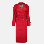 Immagine del trench coat Castleford di Burberry per donne - Stagione Autunno-Inverno 2025 - Vista frontale