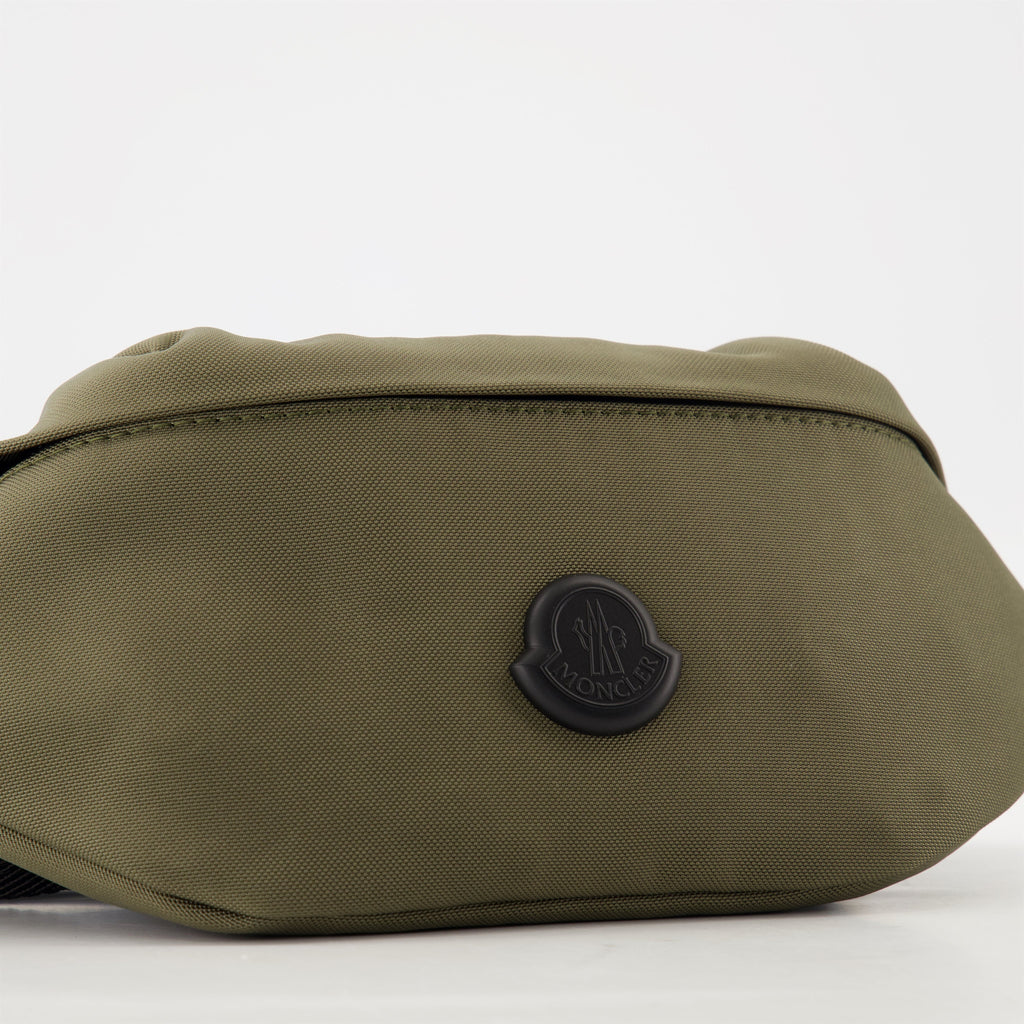 waist bag, Moncler accessory, waterproof nylon bag, Durance collection, adjustable belt bag