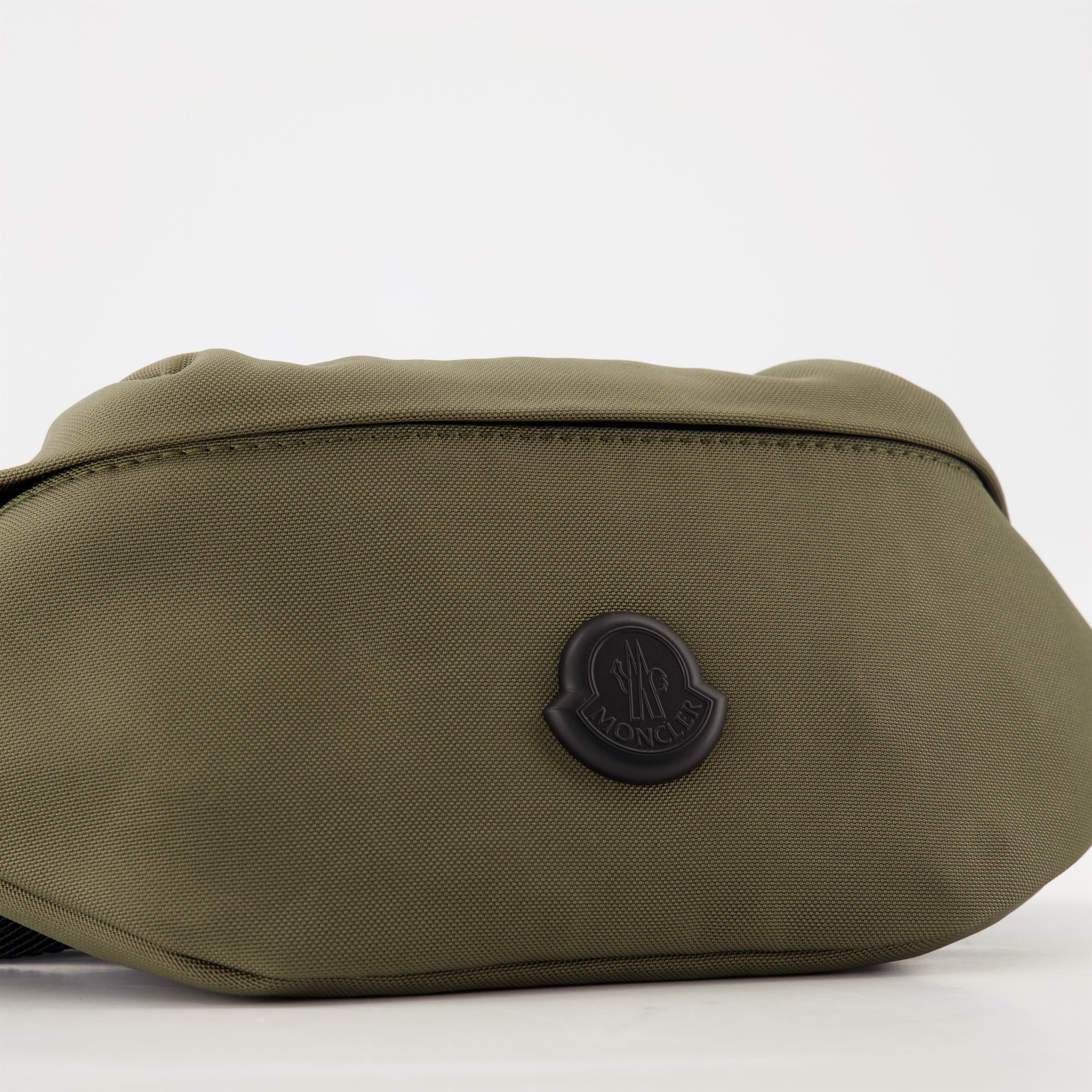 waist bag, Moncler accessory, waterproof nylon bag, Durance collection, adjustable belt bag