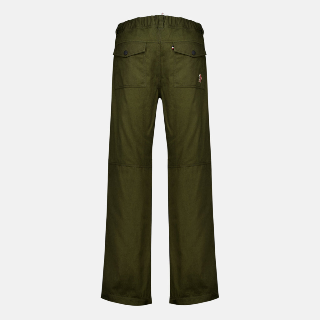 Pantalón de algodón caqui