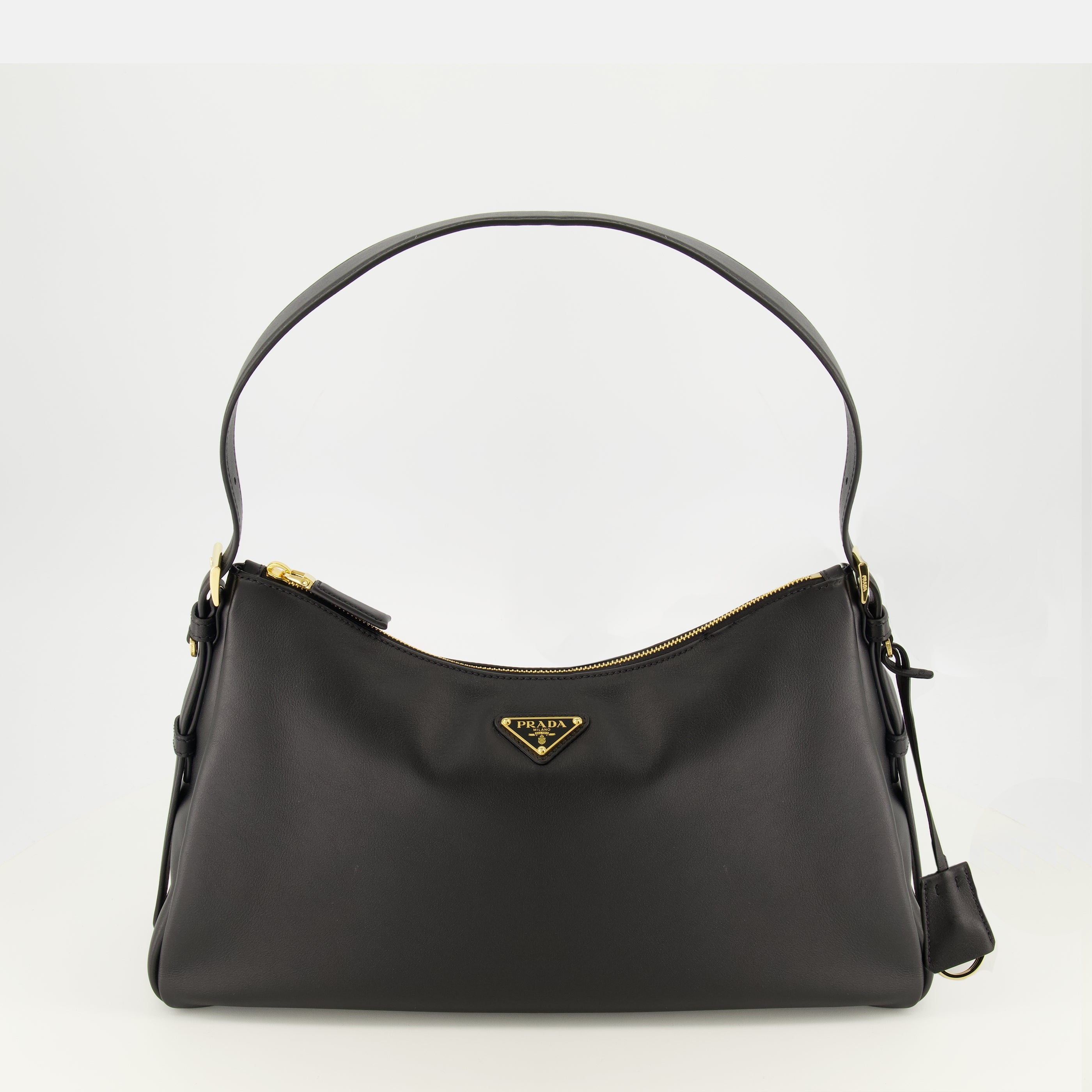 Image du sac en cuir Aimée de Prada pour femmes - Saison Printemps-Été 2026 - Vue de face