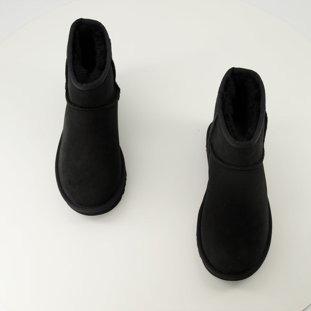 classic mini ii black suede boots we in style ugg women 15636663632252
