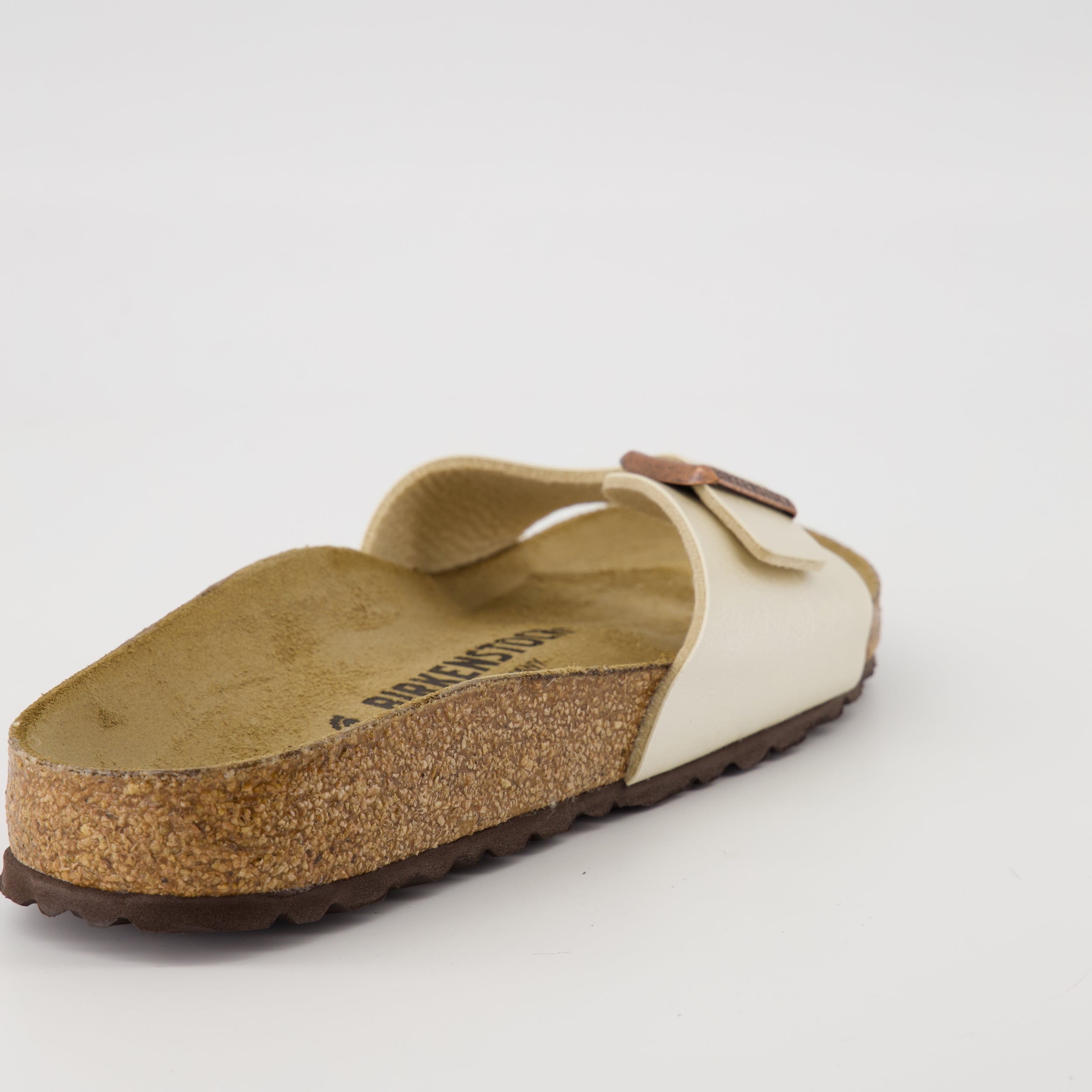 Birkenstock sandals, beige sandals, comfortable footwear, Spring-Summer collection, Birko-Flor material