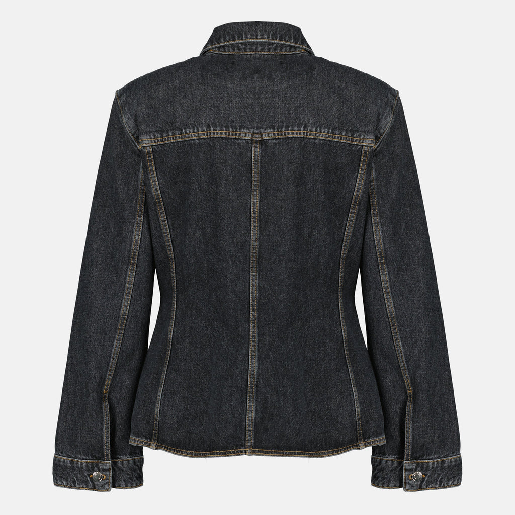 Chaqueta de Denim Azul