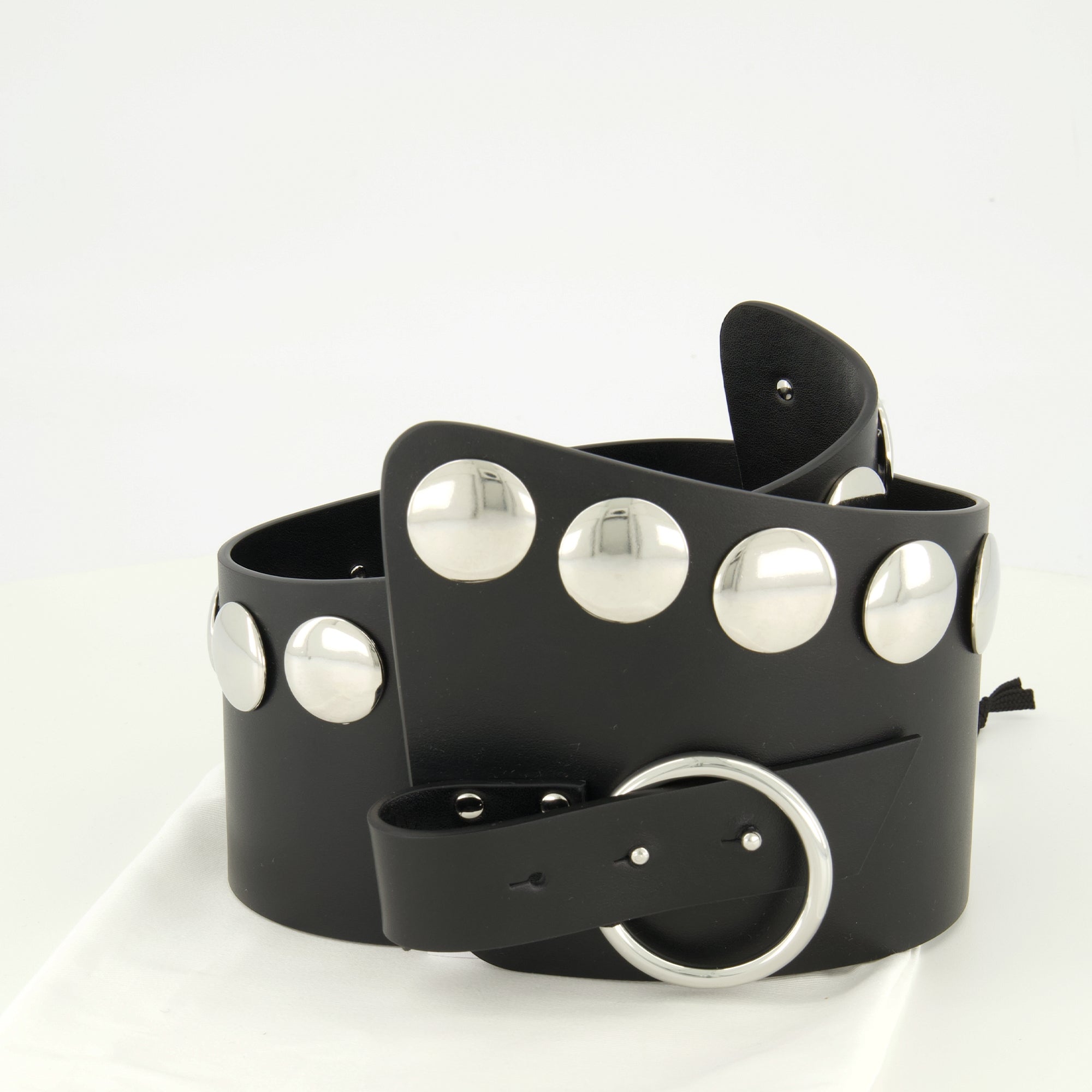Image of Mona Studded Belt by Iro for Women - Season Spring-Summer 2026 - Detail View 1