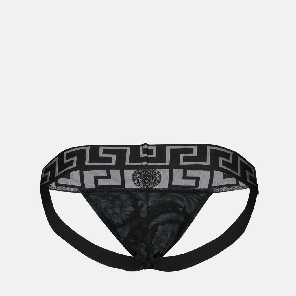 Barocco suspensoir, Versace suspensoir, men's underwear, premium suspensoir, designer men's underwear