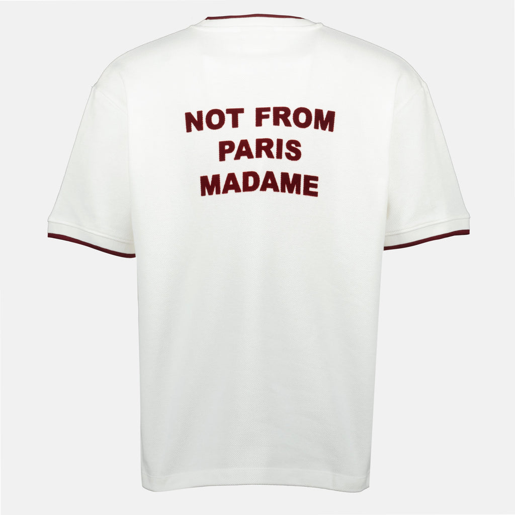 slogan pique t shirt drole de monsieur men 15240981938556