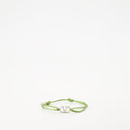 Valentino Garavani, Green Cord Bracelet, Luxury Accessories, Vlogo Bracelet, Autumn-Winter Collection