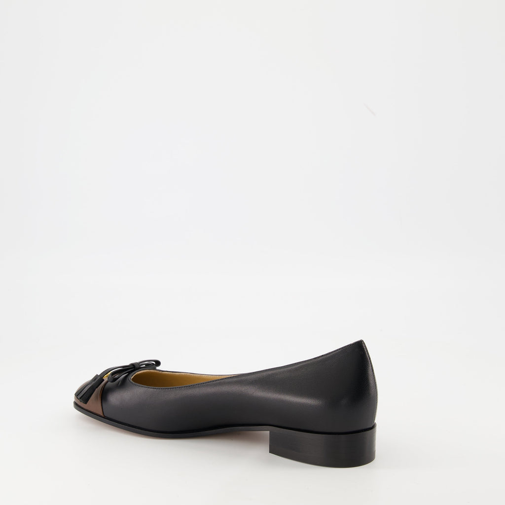 Ballerines, Valentino Garavani, goat leather, designer flats, luxury footwear